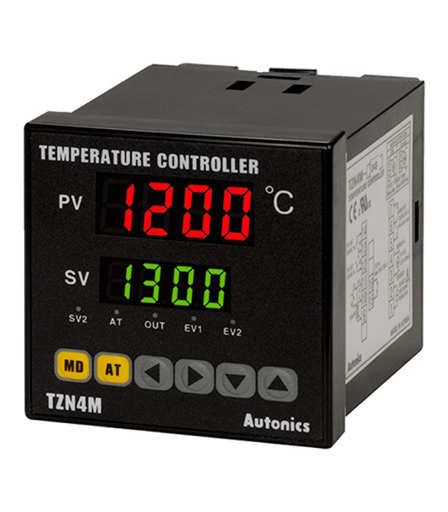 controlador de temperatura serie tzn4m