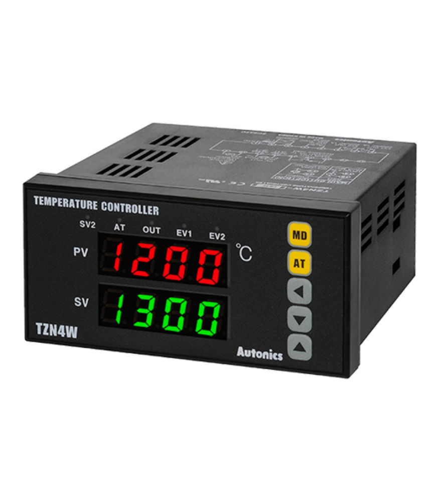 controlador de temperatura serie tzn4w