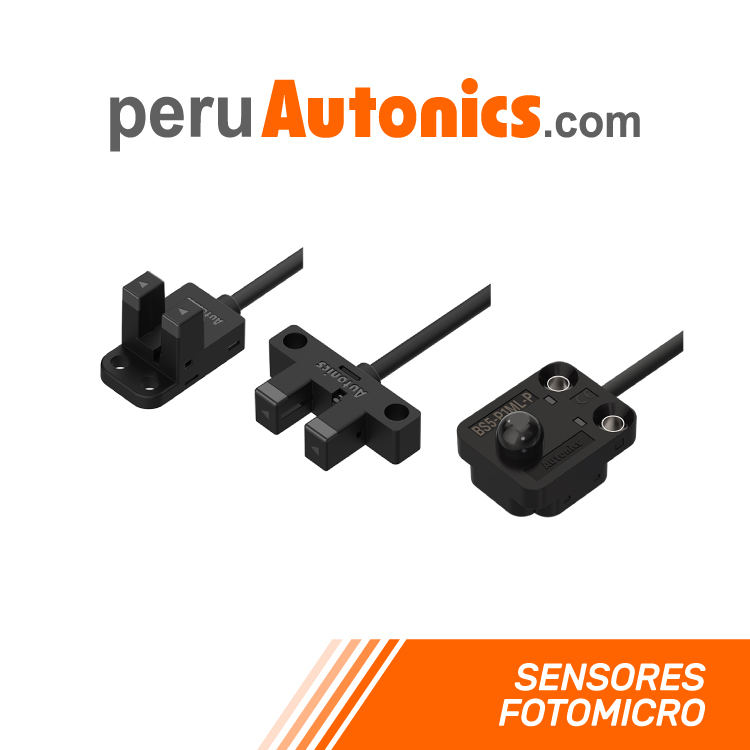 Sensores fotomicro Autonics Perú