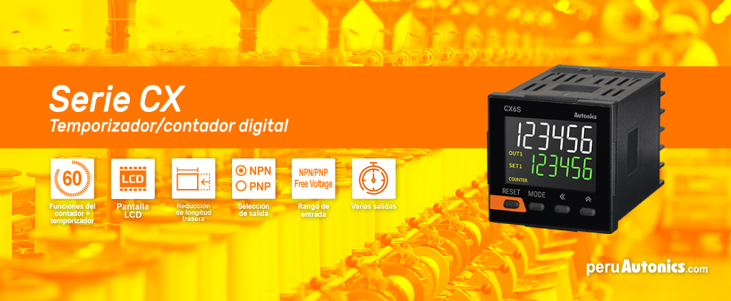 serie cx autonics peru
